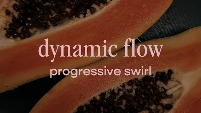 dynamic flow - progressive swirl