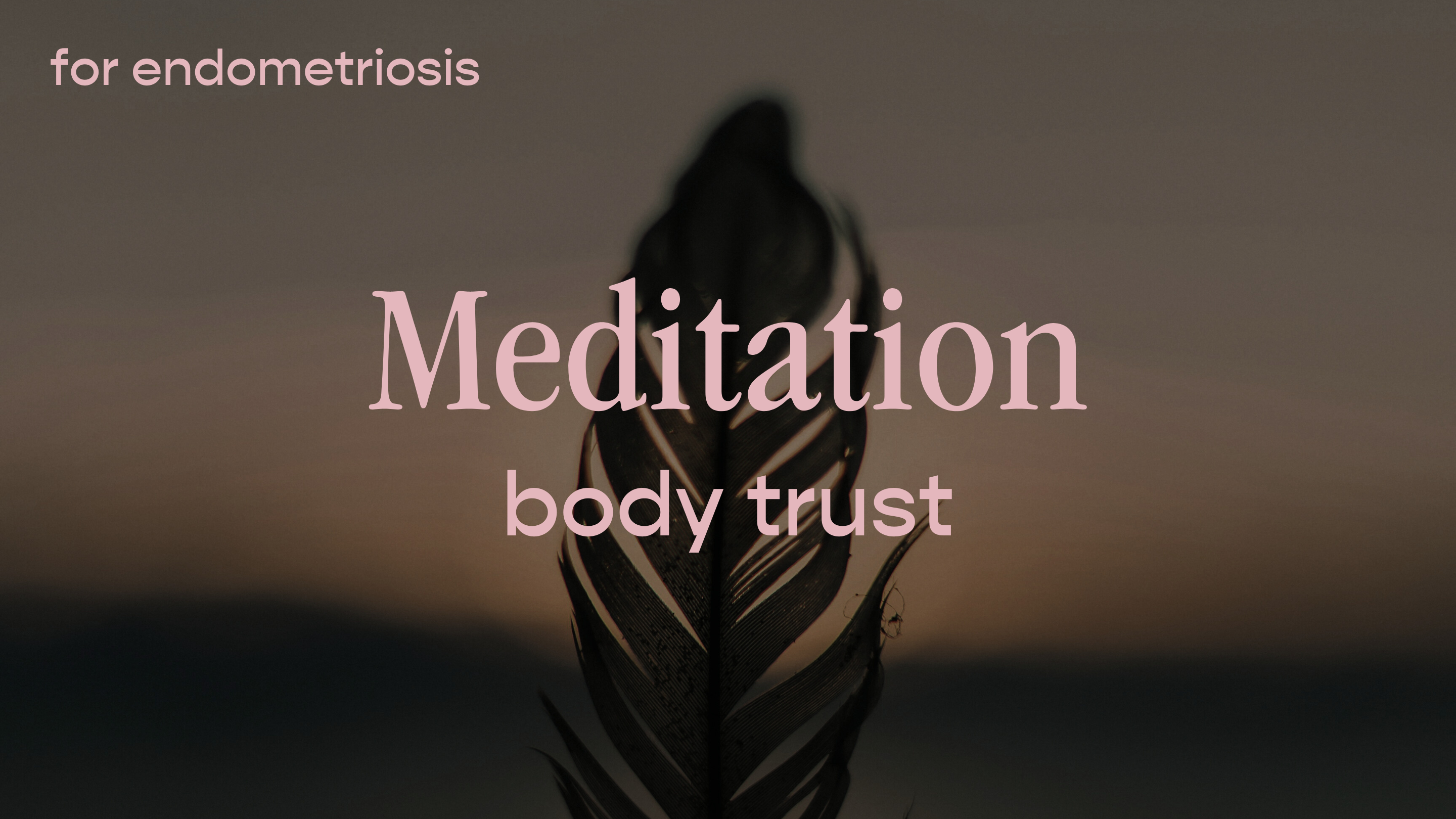 Endo Meditation - body trust