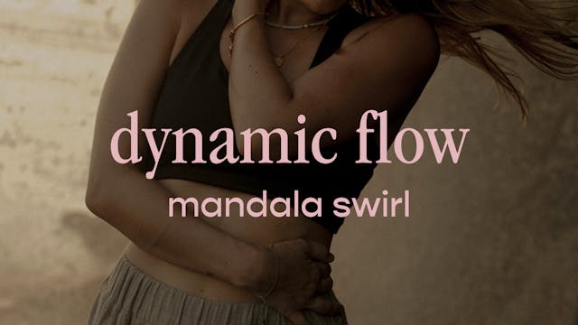 dynamic flow - mandala swirl