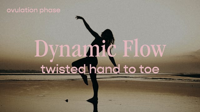 Dynamic Flow - twisted hand to toe