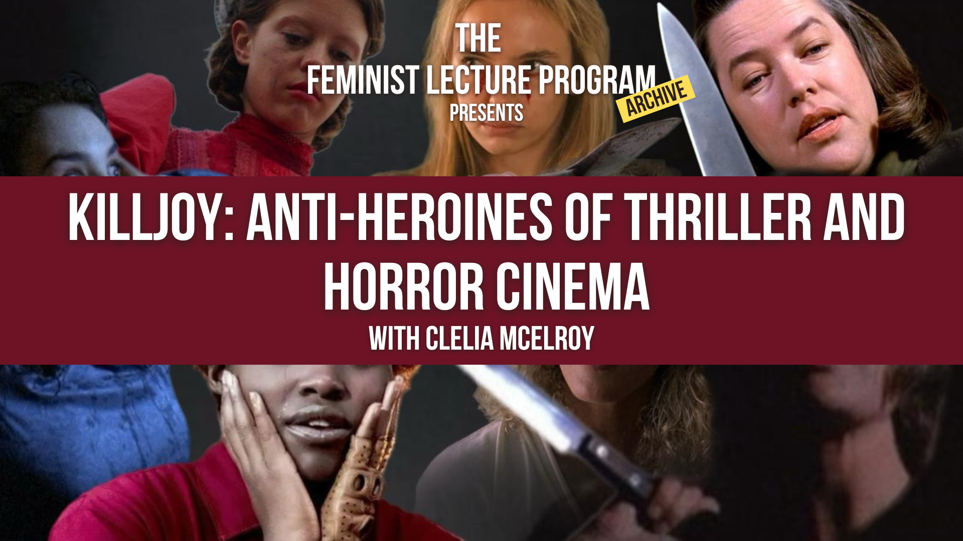 Killjoy: Anti-Heroines of Thriller and Horror Cinema - READING LIST 
