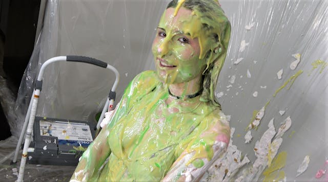 Margot's First Time Ever Slimed or Pied