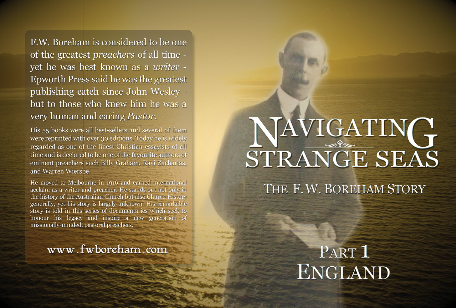 NAVIGATING STRANGE SEAS, The Dr. F. W. Boreham Story, Episode 1, England