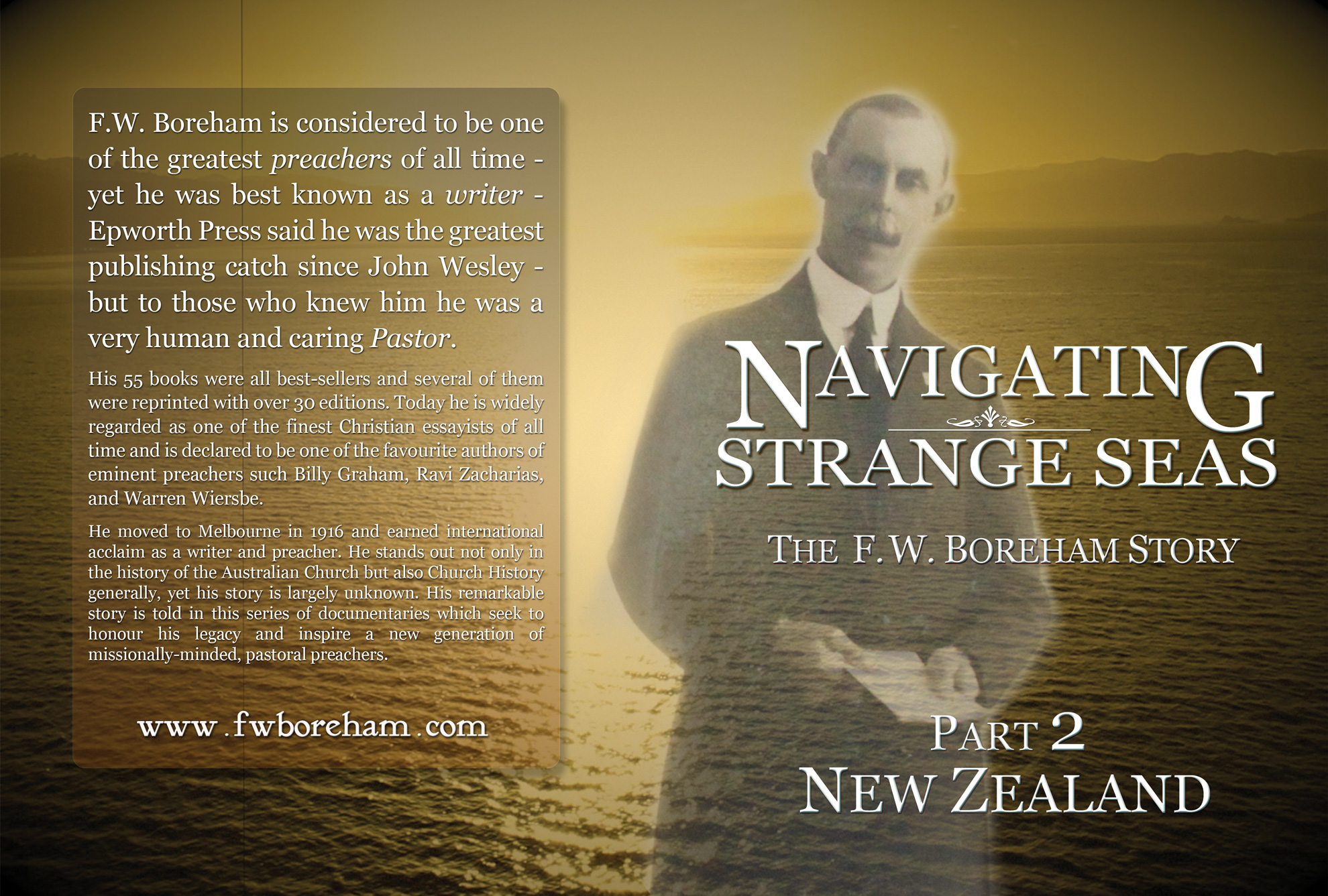 NAVIGATING STRANGE SEAS, The Dr. F. W. Boreham Story, Episode 2, New Zealand