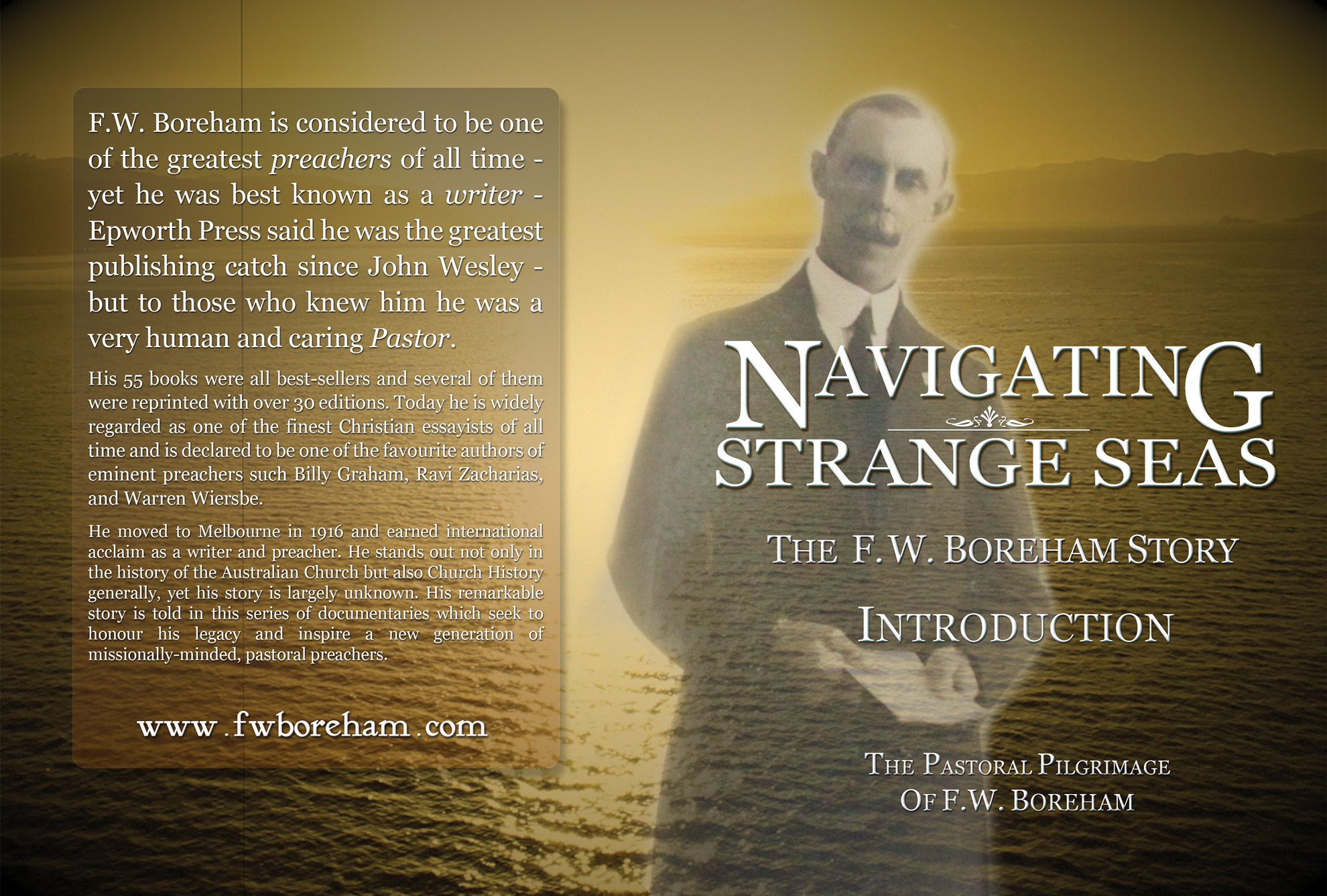 NAVIGATING STRANGE SEAS - Introducing The F.W. Boreham Story