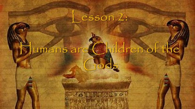 Behind the Veil Lesson 2 lecture