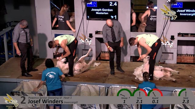 Powerco Senior Shearing SF  Heat 1