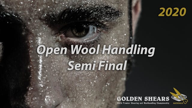 Open Woolhandling Semi-final - 2020 G...