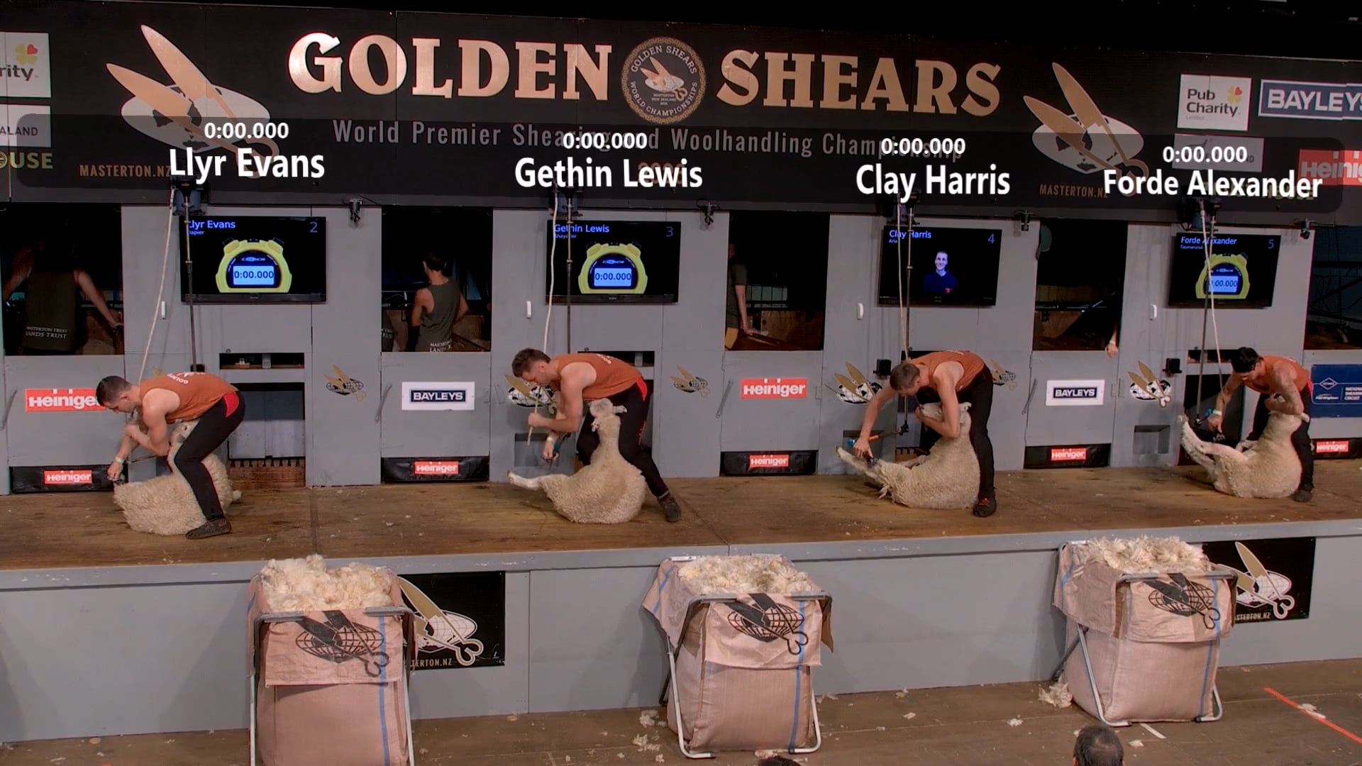 Open Speed Shearing Quarter Finals (2026) - Round 3