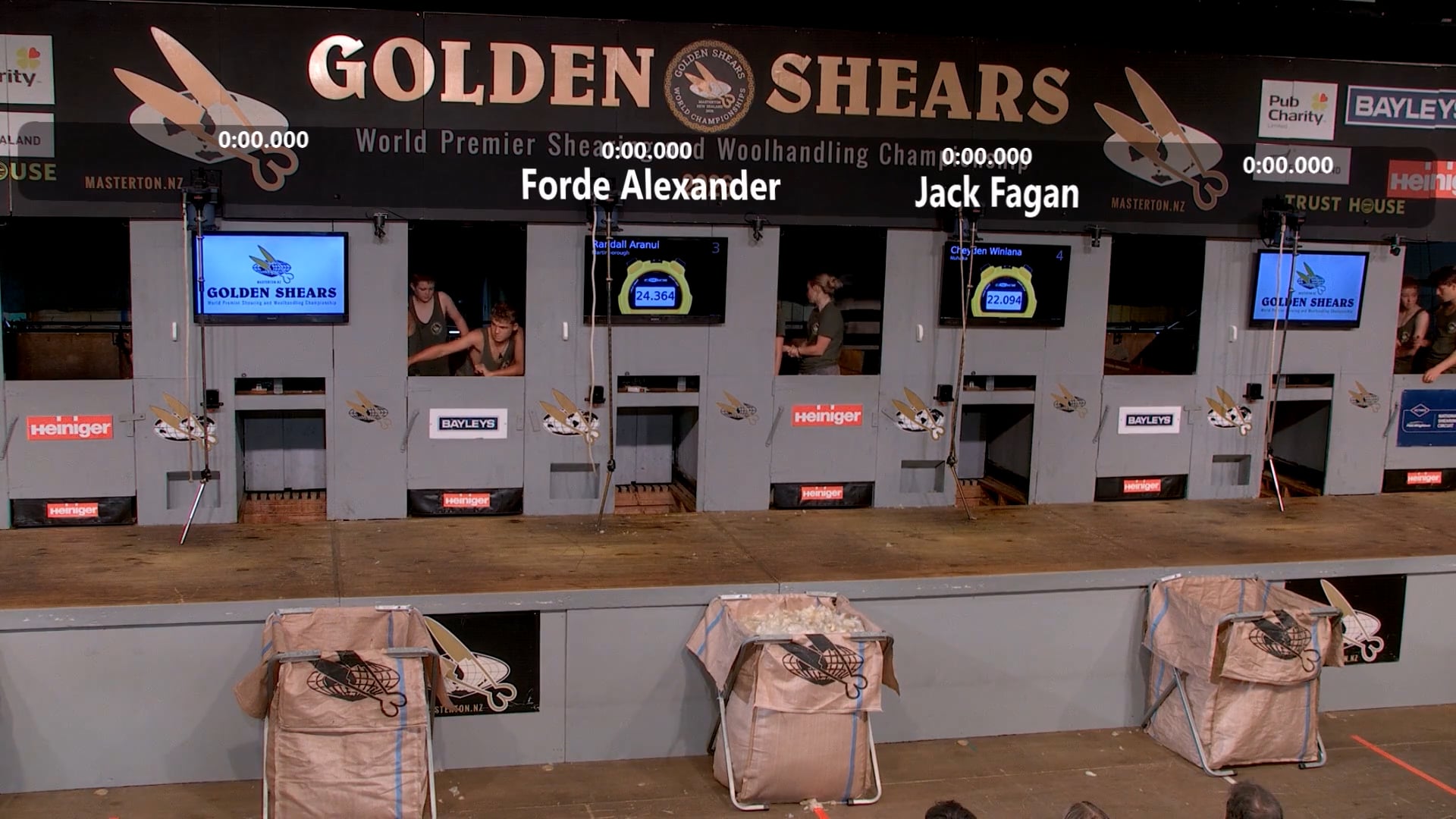 Open Speed Shearing Final (2026) - Round 1