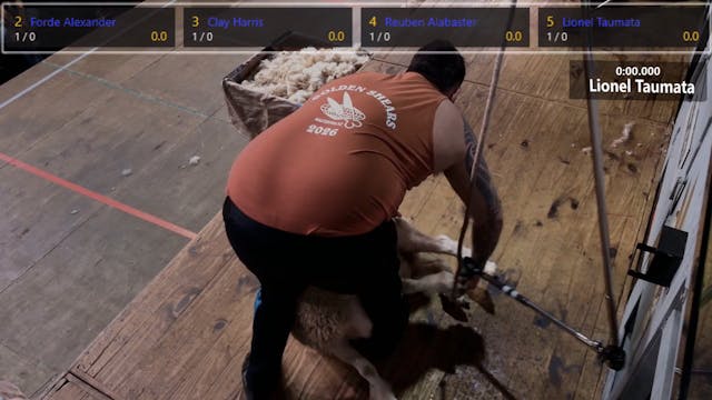 Open Speed Shearing Heats (2026) - Ro...