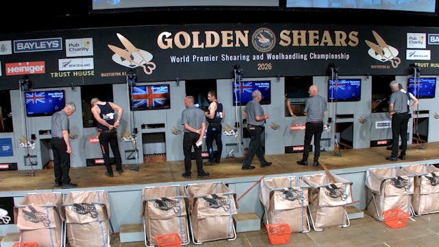 Senior Shearing Heats (2026) - Round 11