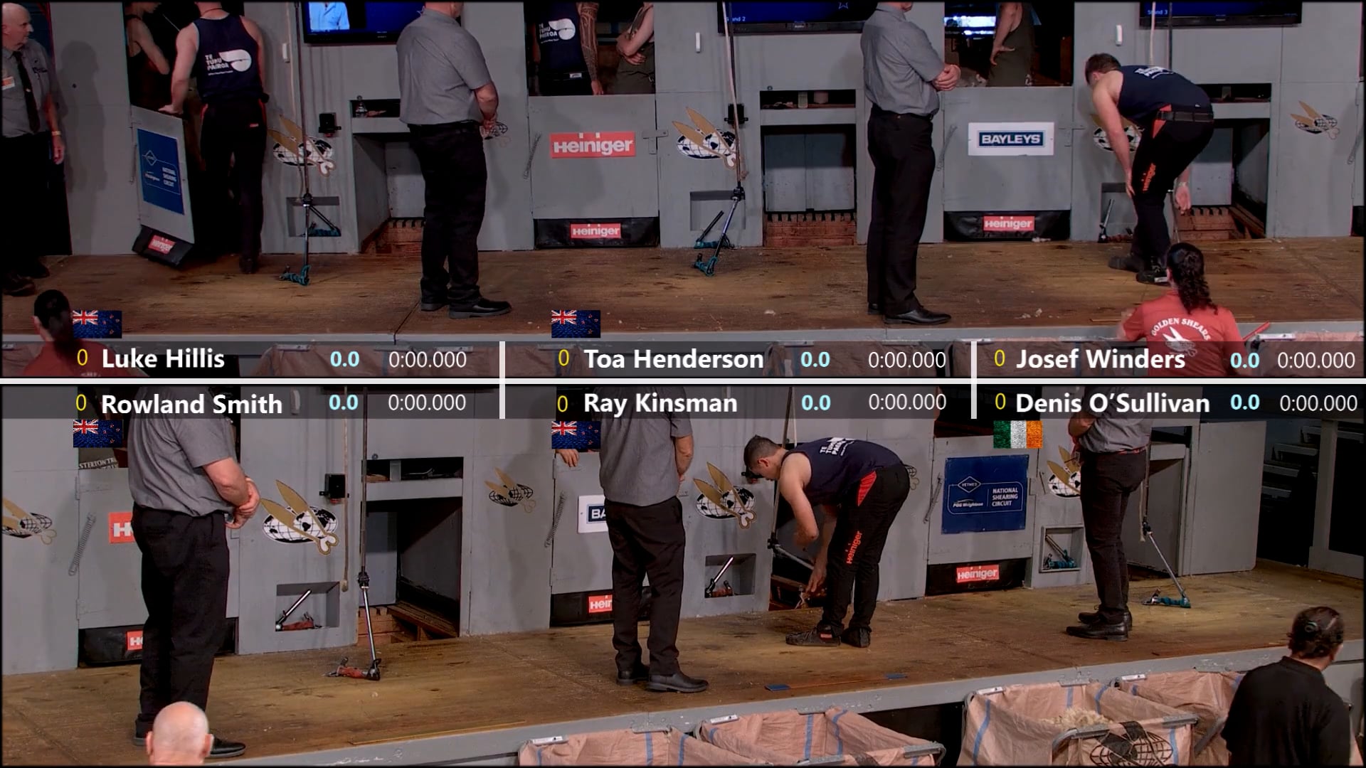Open Shearing Heats (2026) - Round 13
