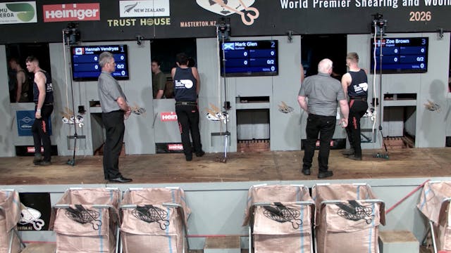 Junior Shearing Heats (2026) - Round 5