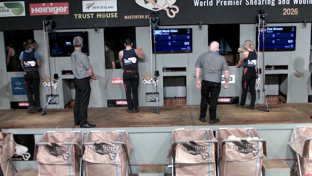 Junior Shearing Heats (2026) - Round 6