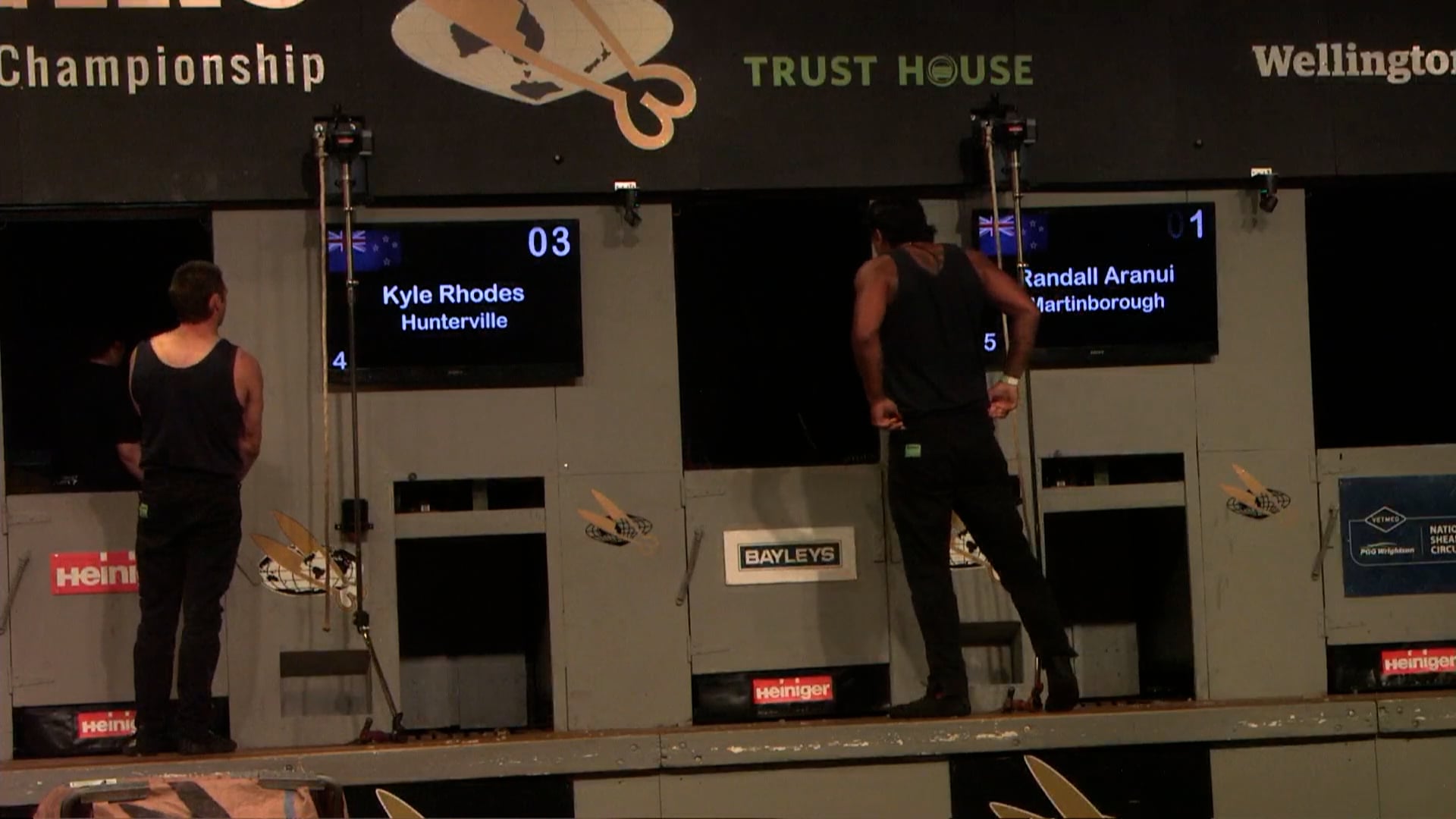 Senior Speed Shearing Semi Finals - Round 1