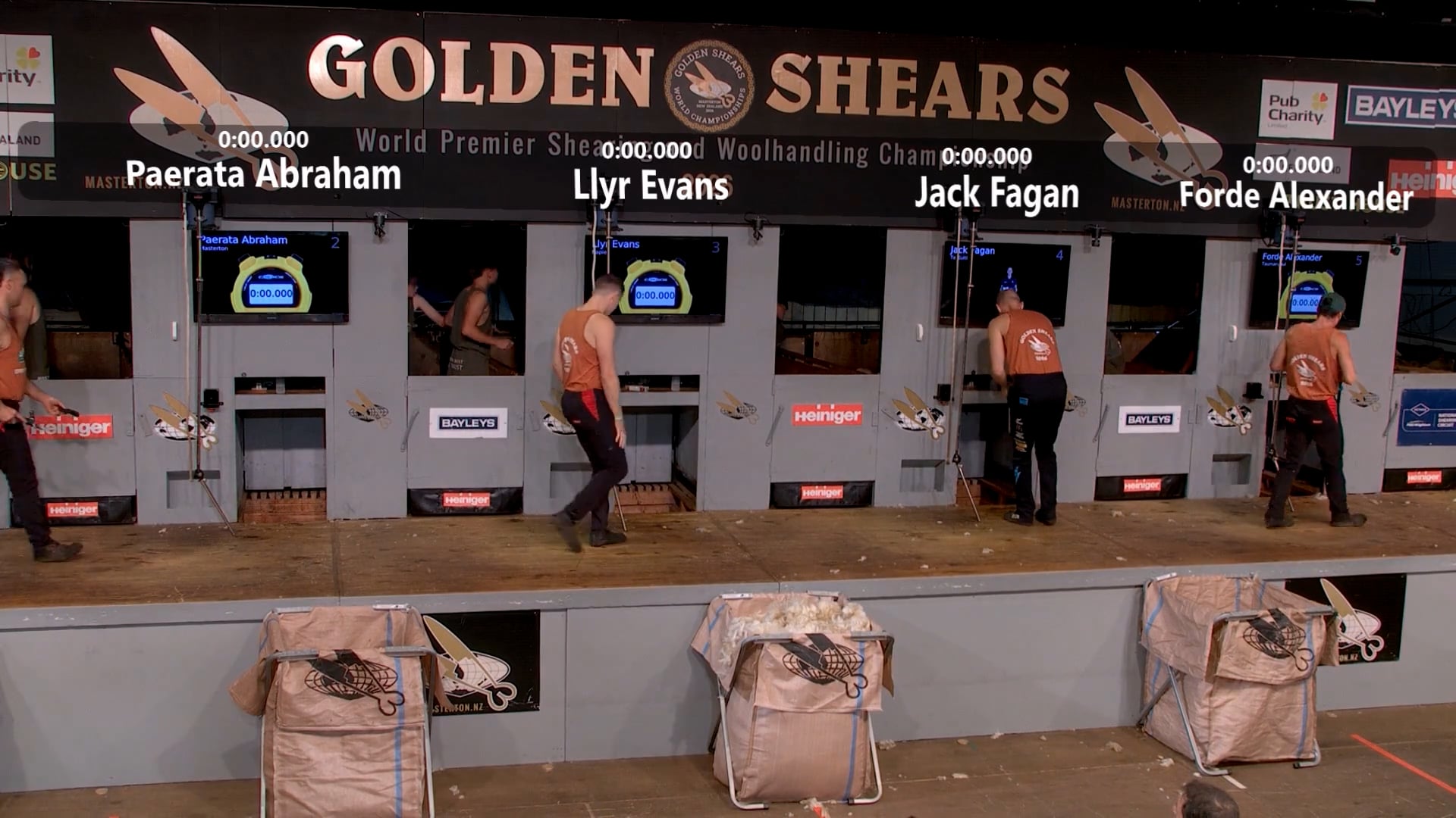 Open Speed Shearing Semi Finals (2026) - Round 1