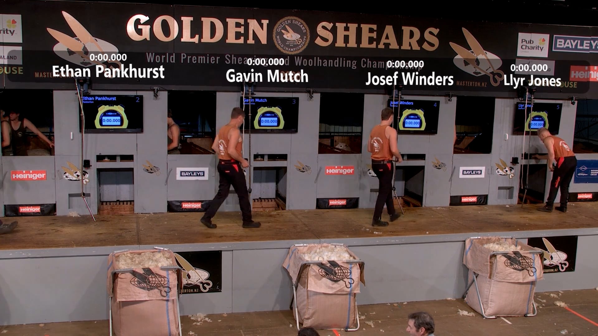 Open Speed Shearing Heats (2026) - Round 12