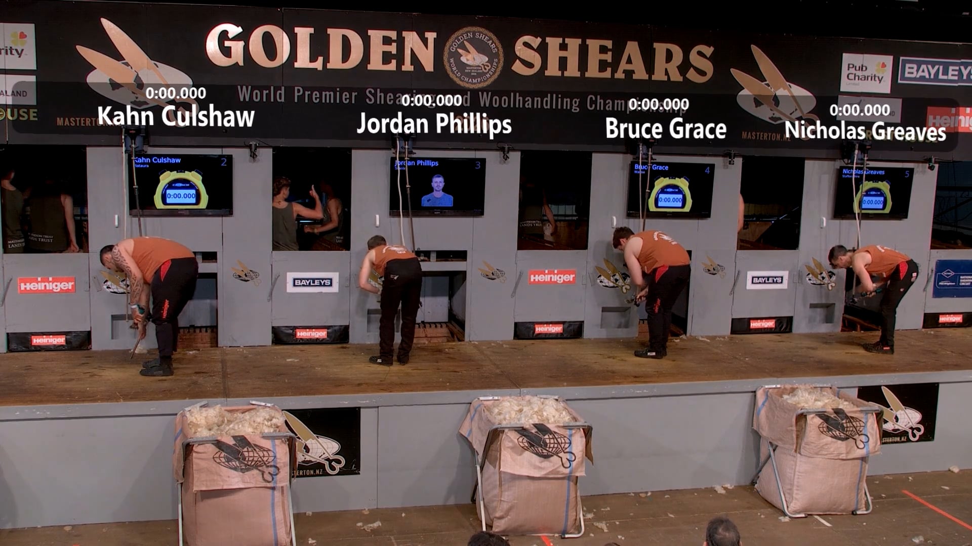 Open Speed Shearing Heats (2026) - Round 10