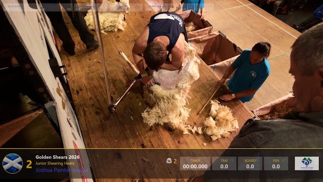 Junior Shearing Heats (2026) - Round 10