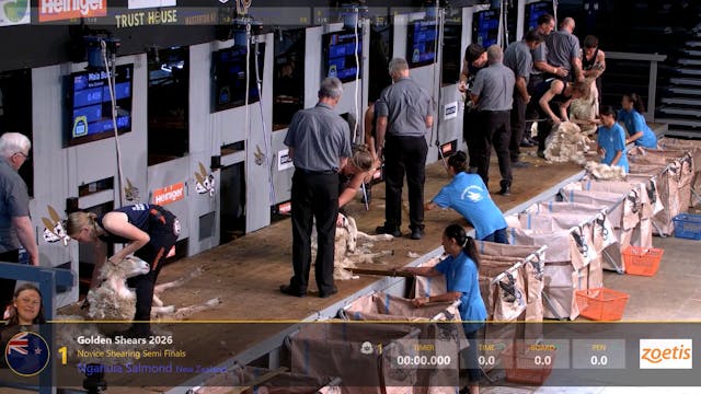 Novice Shearing Semi Finals (2026) - ...