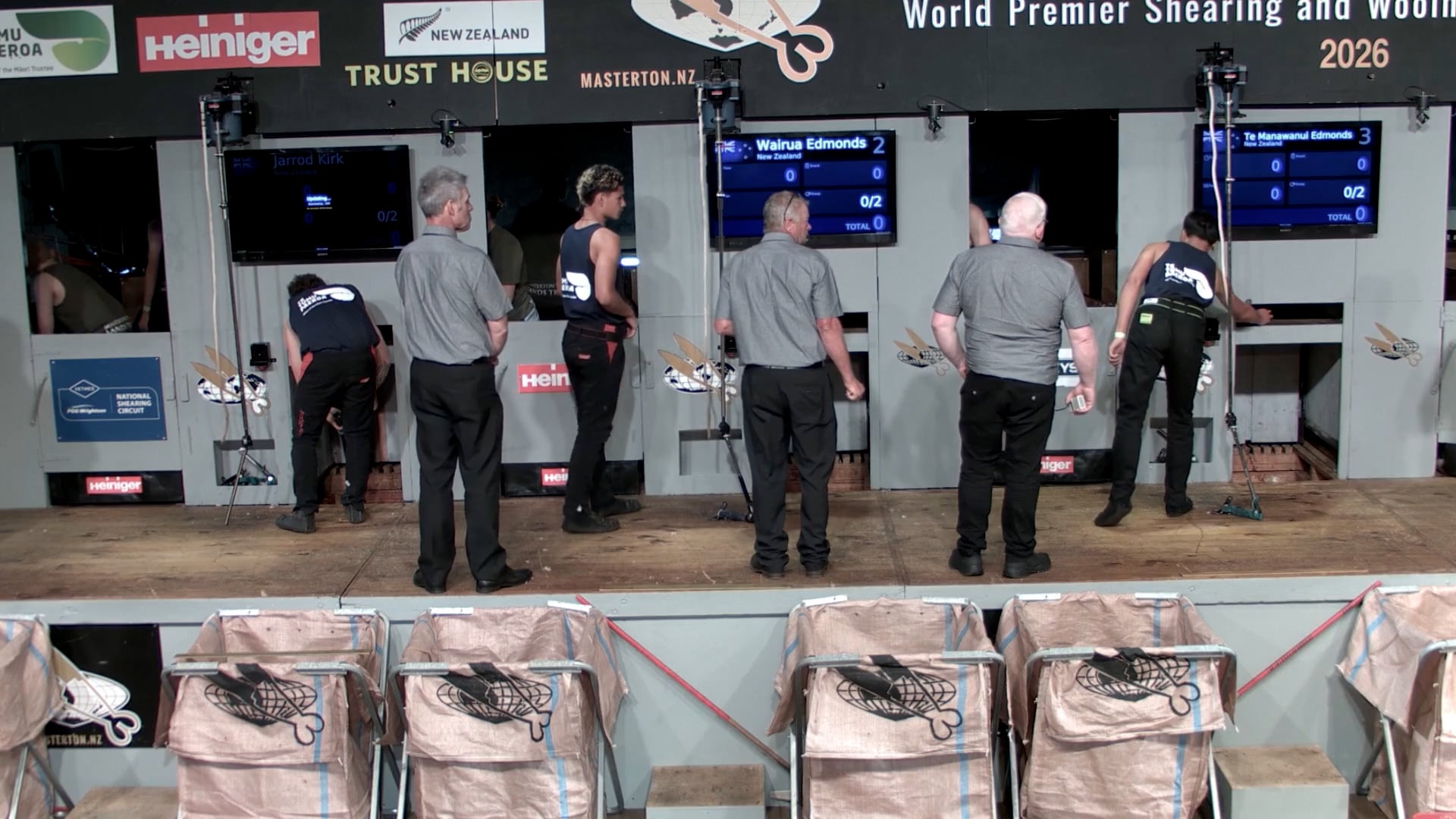 Junior Shearing Heats (2026) - Round 7