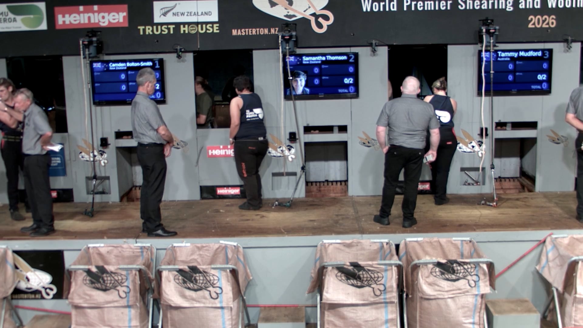 Junior Shearing Heats (2026) - Round 11