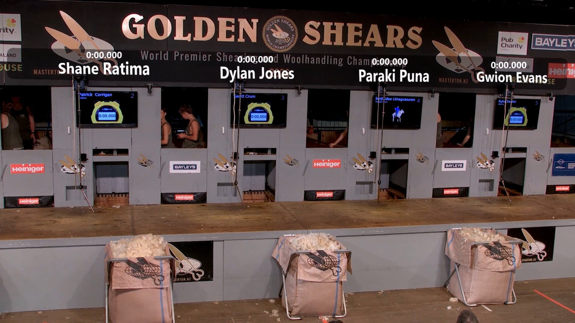 Open Speed Shearing Quarter Finals (2026) - Round 1