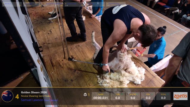 Novice Shearing Semi Finals (2026) - ...