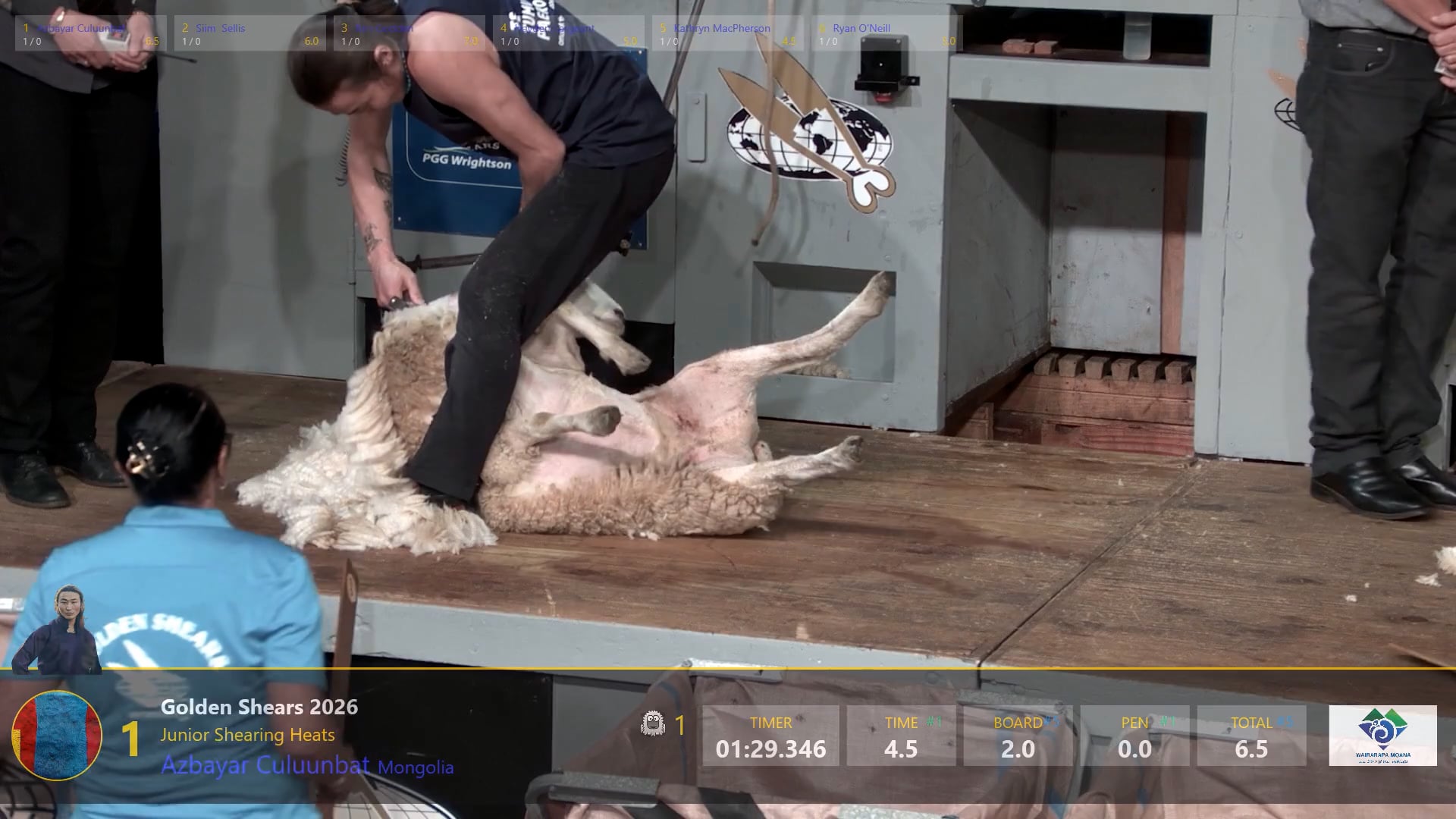 Junior Shearing Heats (2026) - Round 4 Part 2