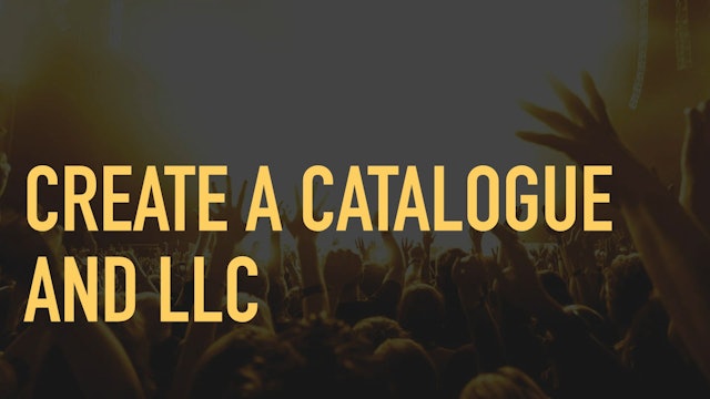 9.18. Create A Catalogue And LLC