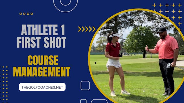 Course Management - Shot 1 - Athlete 1