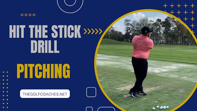 Pitching - Drill - Hit The Stick