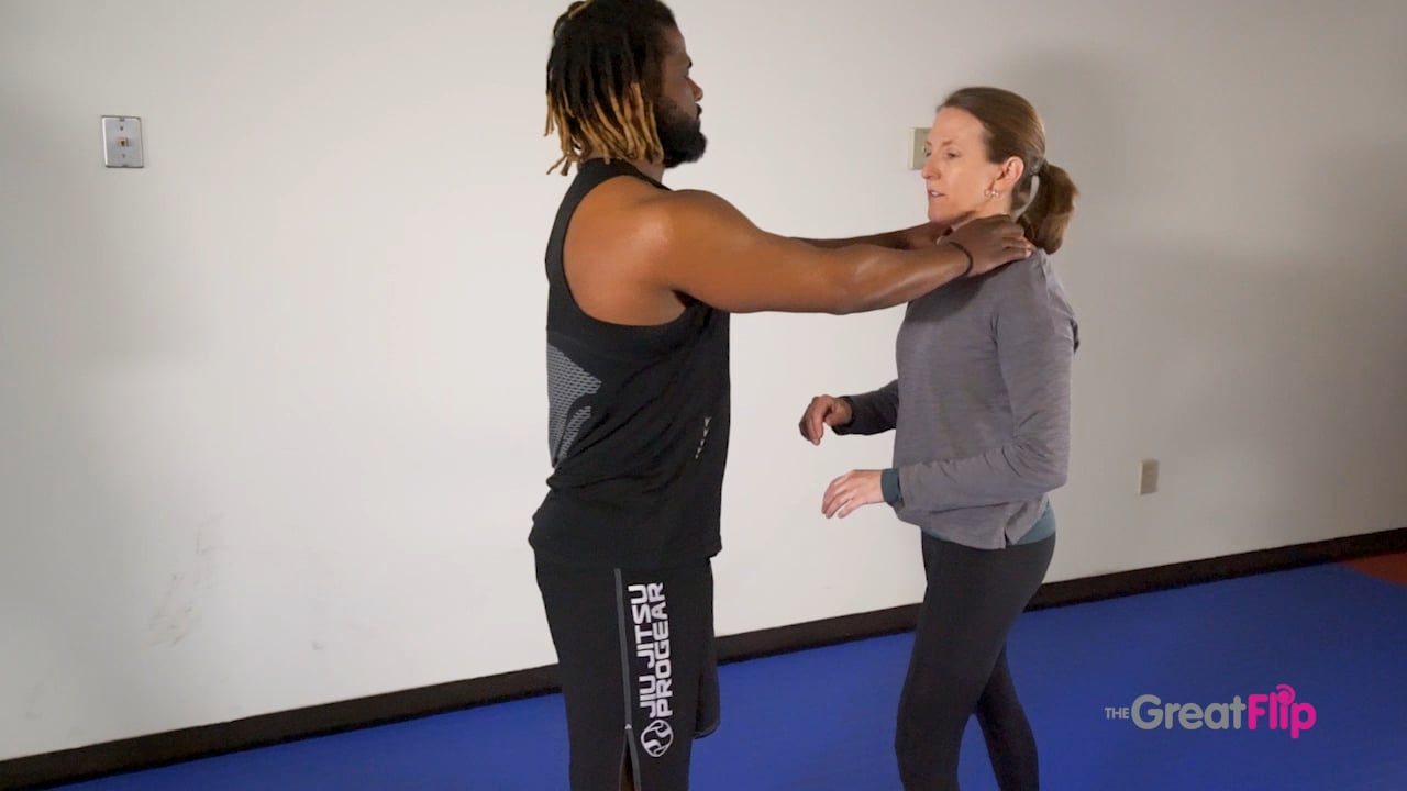 The Great Flip Online Martial Arts - Choke Escape