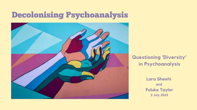 Questioning 'Diversity' in Psychoanalysis