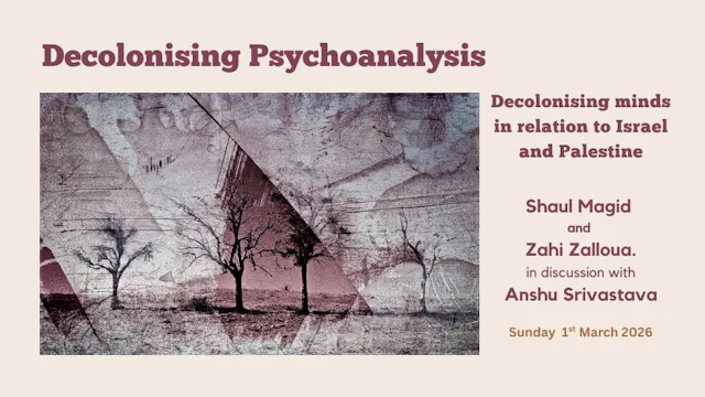 Decolonising Minds in relation to Israel & Palestine