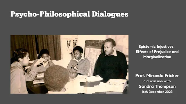 Epistemic Injustices:  Effects of Prejudice and Marginalization