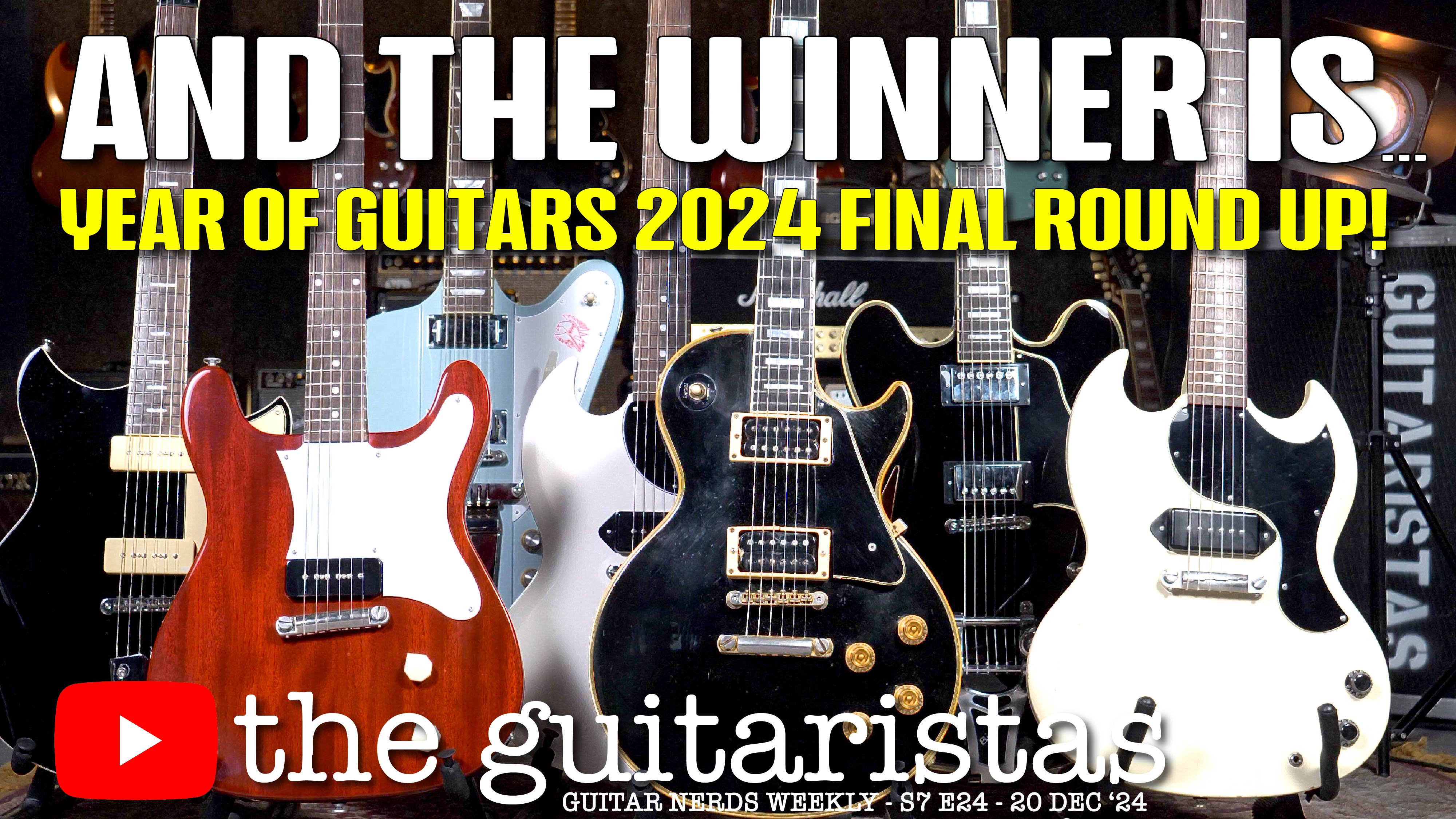 The Guitaristas End Of The Year Show 2024 🎸 The GOTY Award Goes To...