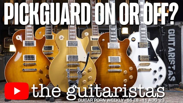 Les Paul Pickguard Debate 🎸 On or Off...