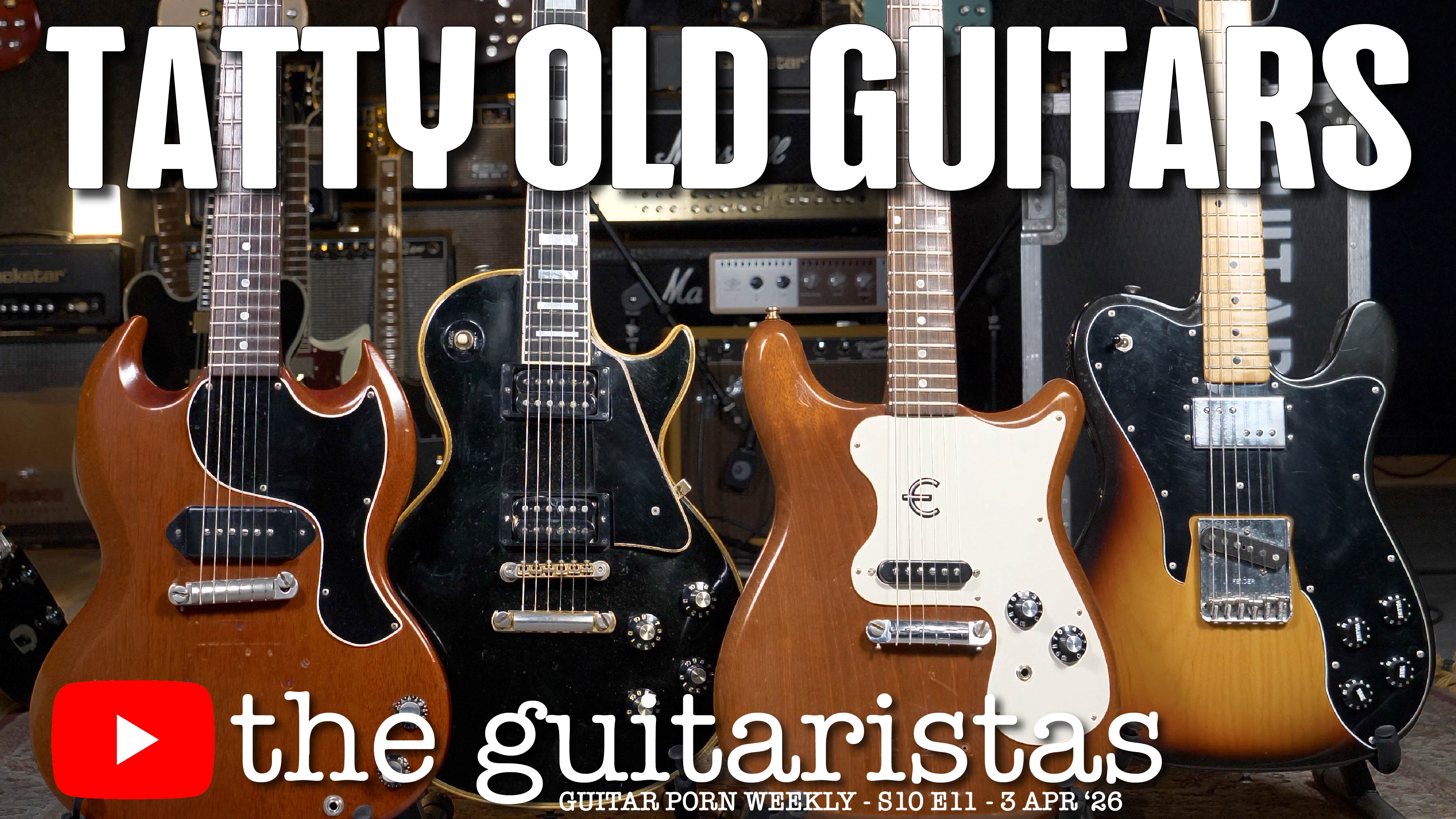 Why I Love Tatty Old Guitars 🎸 My 'Vintage' Collection Round Up