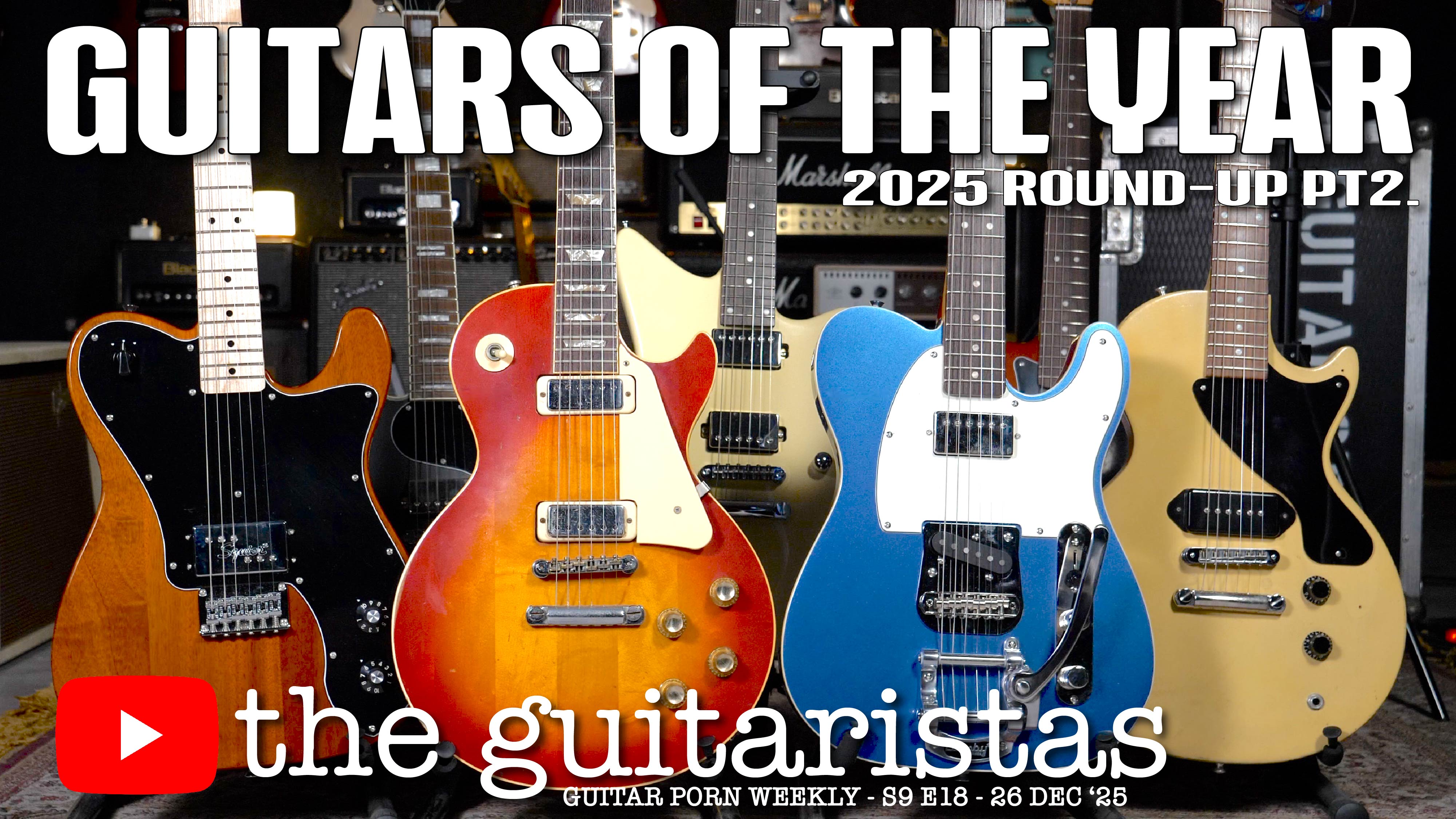 Guitars Of The Year 2025 🎸All The Guitars Reviewed...Was There A Favourite? 🤔