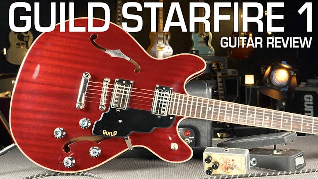 Guild Starfire 1 DC - ES 335 Centre B...