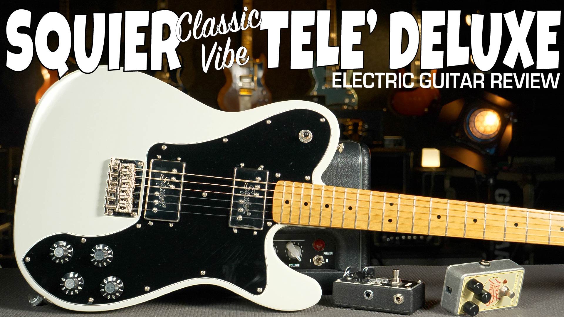 Squier Classic Vibe 70's Telecaster Deluxe  - Electric Guitar Review