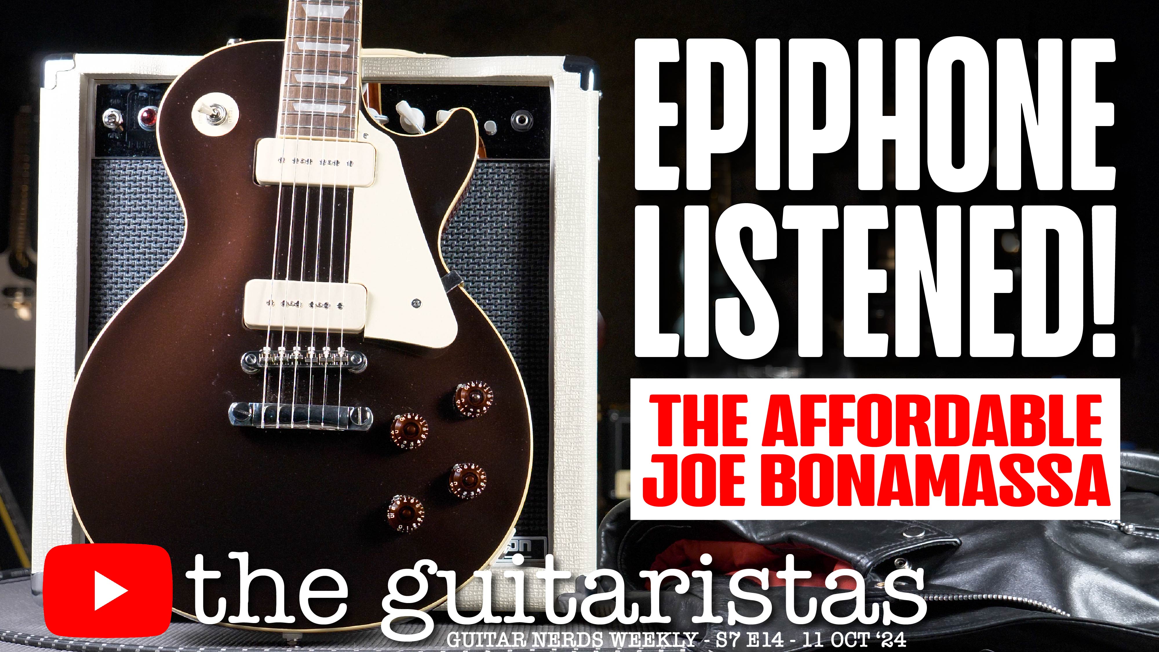 Epiphone Joe Bonamassa '55 Les Paul 🎸 Another Affordable Signature Drops!! 🙏