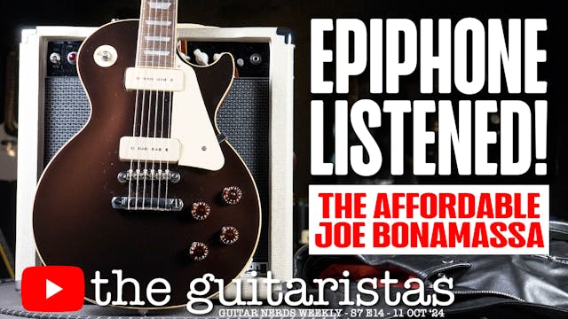 Epiphone Joe Bonamassa '55 Les Paul 🎸...