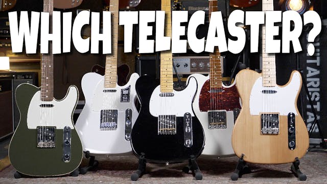 Affordable Telecaster Comparison