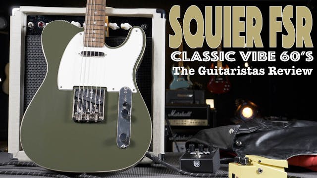 Squier FSR Classic Vibe 60's Custom T...