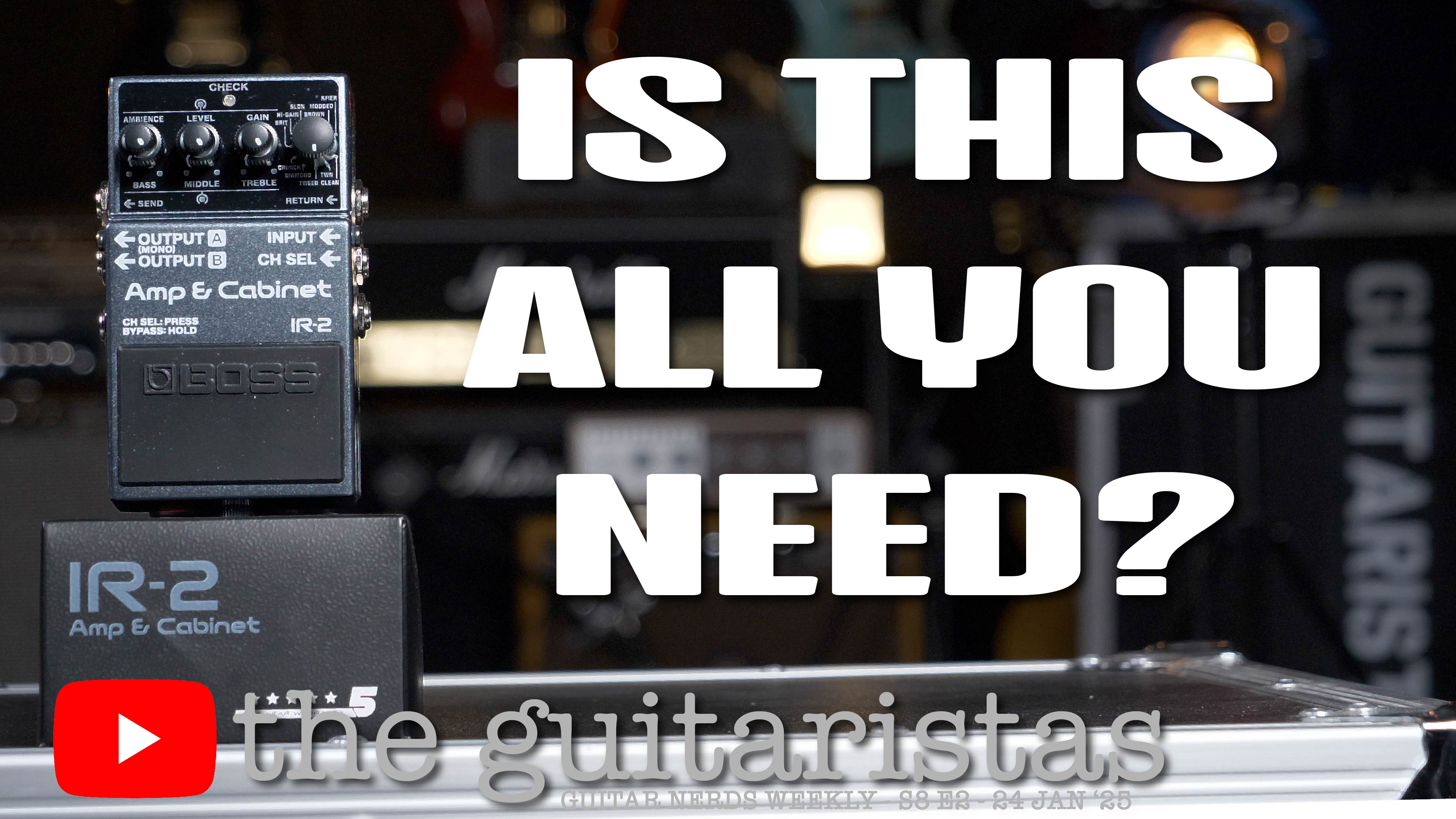 Can The Boss IR-2 Amp & Cabinet Pedal Replace All Your Amps? 🎸