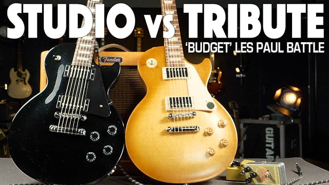 Gibson Les Paul Tribute vs Gibson Les...