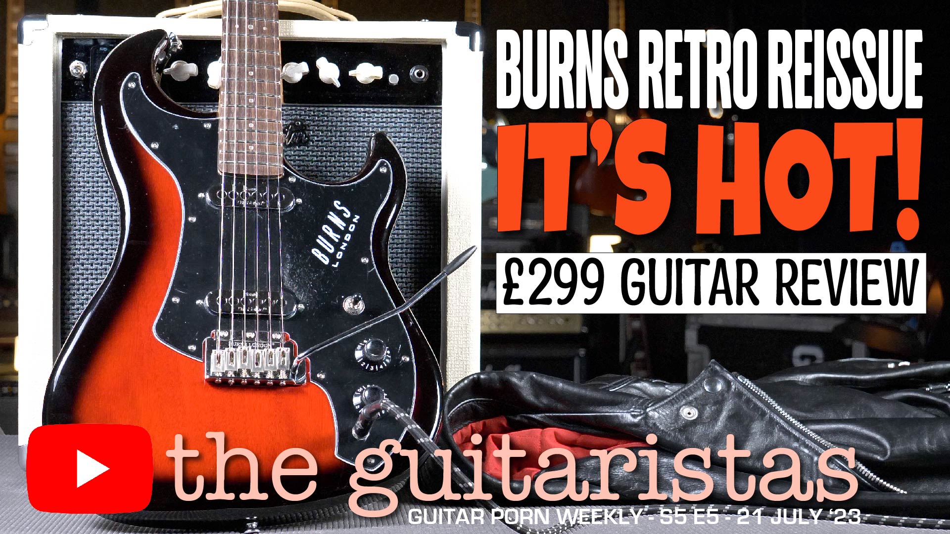 Burns London Short Scale Jazz Guitar Review - Super Affordable Retro Reissue!